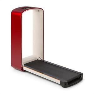 KLARFIT Runtasy SE, futópad, otthoni edzőgép, LED kijelző, bluetooth, összecsukható, piros kép