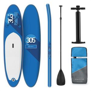 Capital Sports Spreestar, felfújható paddleboard, SUP deszka, 305 x 10 x 77 cm, kék kép