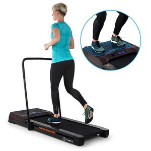 Capital Sports Workspace Fusion, futópad & vibrációs felület, bluetooth, fa dekoráció kép