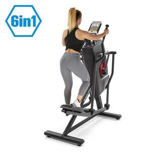 Capital Sports Helix Stride, 6 az 1-ben elliptikus tréner, LCD kijelző, 32 szint kép