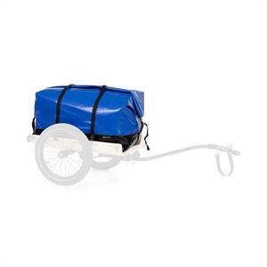 KLARFIT Companion Travel Bag, szállítótáska, 120 l, vízálló, roll-top, PU, kék kép