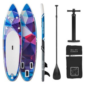 Capital Sports Maliko Runner, felfújható SUP Board, SUP-board készlet, kék/piros kép