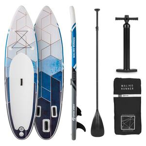 Capital Sports Maliko Runner, felfújható SUP Board, SUP-board készlet, szürke/fehér kép