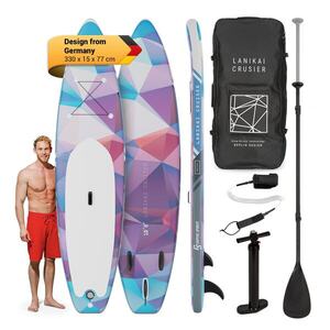 Capital Sports Lanikai Cruiser 10.8, felfújható paddle board, készlet SUP deszkával, 330 x 77 x 15 kép