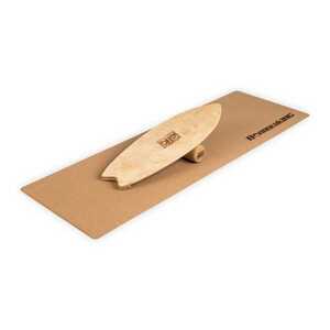 BoarderKING Indoorboard Wave, egyensúlyozó deszka, alátét, henger, fa / parafa kép