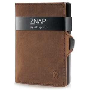 Slimpuro ZNAP, vékony pénztárca, 8 kártya, érme rekesz, 8, 9 x 1, 5 x 6, 3 cm (SZ x M x M), RFID védelem kép