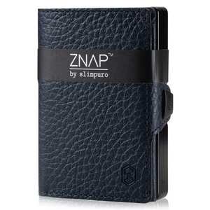 Slimpuro ZNAP, vékony pénztárca, 12 kártya, érmetartó, 8, 9 x 1, 8 x 6, 3 cm (SZ x M x M), RFID védelem kép