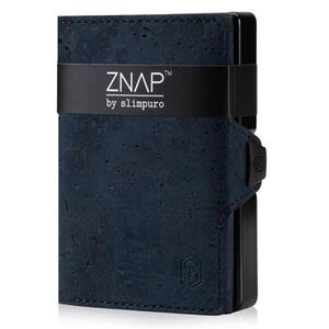Slimpuro ZNAP, vékony pénztárca, 8 kártya, érmetartó, 8, 9 x 1, 5 x 6, 3 cm (SZ x M x M), RFID védelem kép