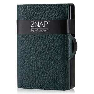 Slimpuro ZNAP Slim Wallet, 8 kártya, érmés rekesz, 8, 9 x 1, 5 x 6, 3 cm (Sz x Ma x Mé), RFID-védelem kép
