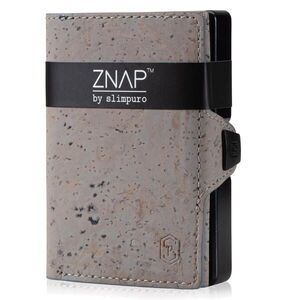 Slimpuro ZNAP, vékony pénztárca, 12 kártya, érmetartó, 8, 9 x 1, 8 x 6, 3 cm (SZ x M x M), RFID védelem kép