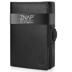 Slimpuro ZNAP, vékony pénztárca, 8 kártya, érmetartó, 8, 9 x 1, 5 x 6, 3 cm (SZ x M x M), RFID védelem kép