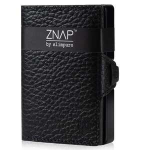 Slimpuro ZNAP Slim Wallet, 8 kártya, érmés rekesz, 8, 9 x 1, 5 x 6, 3 cm (Sz x Ma x Mé), RFID-védelem kép