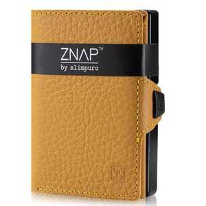 Slimpuro ZNAP, vékony pénztárca, 12 kártya, érmetartó, 8, 9 x 1, 8 x 6, 3 cm (SZ x M x M), RFID védelem kép