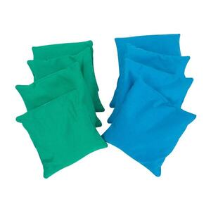 BeerCup Jackpot Cornhole Bag Set, műanyag granulátummal töltve, 15 x 15 cm, 400 g, 8 darabos szett kép