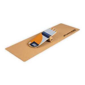 BoarderKING Indoorboard Flow, egyensúlyozó deszka, alátét, henger, fa / parafa kép