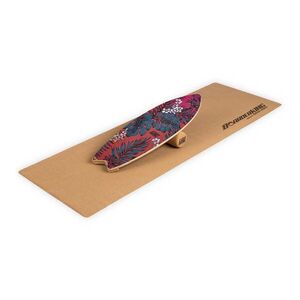 BoarderKING Indoorboard Wave, egyensúlyozó deszka, alátét, henger, fa / parafa kép