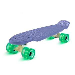 Fun pro Mini Cruiser, gördeszka, trickboard, PP Board, 100kg-ig, LED kerekek, PU keménysége: 88A kép