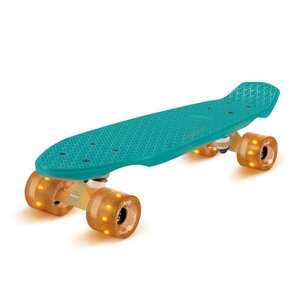 Fun pro Mini Cruiser, gördeszka, trickboard, PP Board, 100kg-ig, LED kerekek, PU keménysége: 88A kép