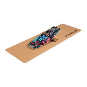 BoarderKING Indoorboard Curved, egyensúlyozó deszka, alátét, henger, fa/parafa kép
