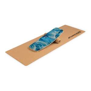 BoarderKING Indoorboard Curved, egyensúlyozó deszka, alátét, henger, fa/parafa kép