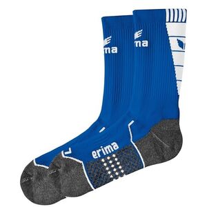 Erima Short Socks Trainingssocken Blau Weiss kép