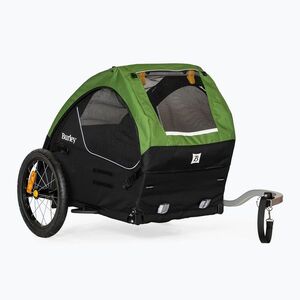 Burley Tail Wagon fekete/zöld kutya kerékpár utánfutó (Tail Wagon BU-947108) kép