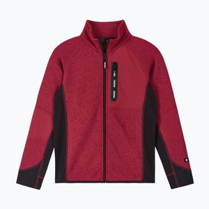 Gyerek polár pulóver Reima Liukuen cranberry (Liukuen 5200046B-39C0) kép