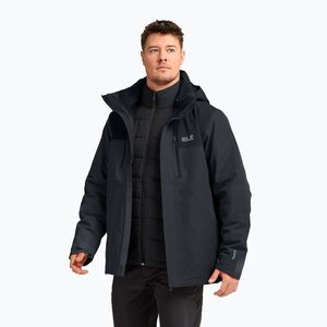 Férfi 3 az 1-ben kabát Jack Wolfskin Jasper Pro 3IN1 phantom (Jasper Pro 3In1 A66293_6350_A06) kép