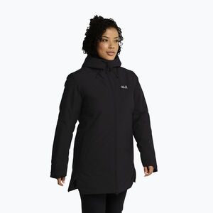 Női esőkabát Jack Wolfskin Heidelstein 2 Ins black (Heidelstein 2 Ins A66376_6000_A04) kép
