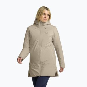 Női esőkabát Jack Wolfskin Heidelstein 2 Ins oyster (Heidelstein 2 Ins A66376_A0084_A04) kép