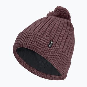 Téli sapka Jack Wolfskin Pom Pom Beanie sheer plum (Pom Pom Beanie A66177_I0159) kép