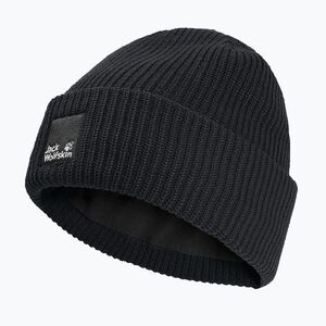 Téli sapka Jack Wolfskin Pergamon Beanie black (Pergamon Beanie A66719_6000_A08) kép