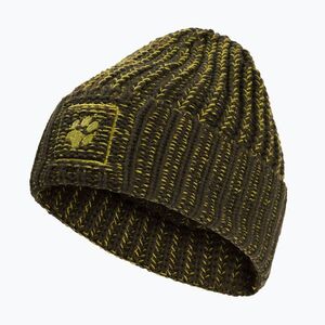 Téli sapka Jack Wolfskin Badge Beanie obsidian moss (Badge Beanie A66188_E0205) kép
