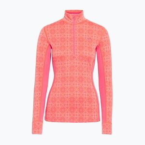 Női Termoaktiv pulóver KARI TRAA Rose Half Zip bubblegum (Rose Half Zip 622691-BGUM) kép