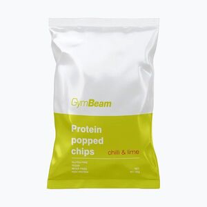 Fehérje chipszek GymBeam Protein Popped 40 g Chili/Lime (Protein Popped 59359) kép