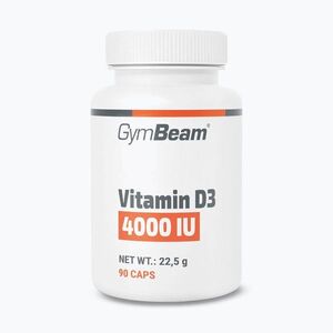 D3-vitamin GymBeam D3 4000 IU 90 kapsułek (4000 IU 113137) kép