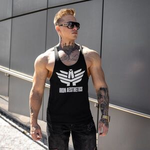 Funkcionális atléta Iron Aesthetics, fekete kép