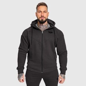 Cipzáros fitness pulóver Iron Aesthetics Round, szürke kép