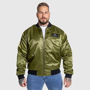 Bomber dzseki Iron Aesthetics Maverick, zöld kép