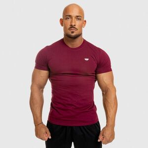 Férfi fitness póló Iron Aesthetics Standard, bordó kép