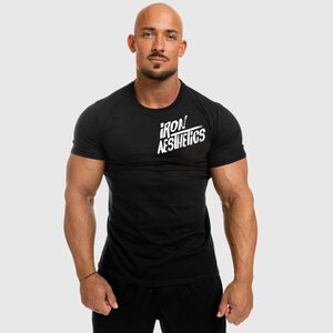 Férfi fitness póló Iron Aesthetics Splash, fekete kép