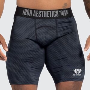 Funkcionális rövidnadrág Iron Aesthetics Evolution, fekete kép