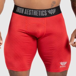 Funkcionális rövidnadrág Iron Aesthetics Evolution, piros kép