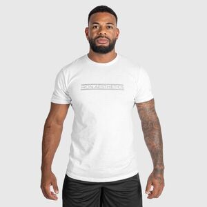 Férfi fitness póló Iron Aesthetics Glam, fehér kép