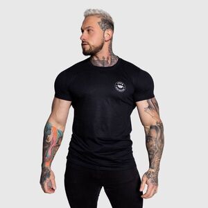 Férfi sportpóló Iron Aesthetics Circle, fekete kép