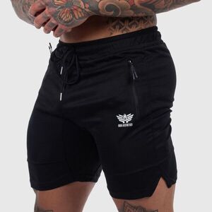 Sportos short Iron Aesthetics Lightning, fekete kép