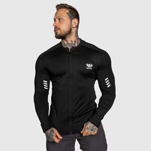 Cipzáros sportfelső Iron Aesthetics Unstoppable, fekete kép