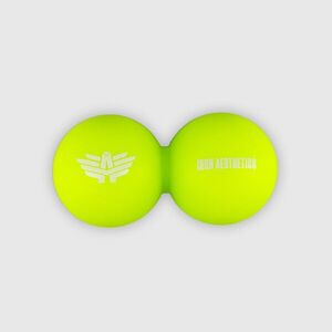 Masszázslabda Iron Aesthetics DuoRoll Ball, zöld kép