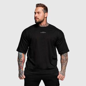 Oversize póló Iron Aesthetics Major, fekete kép