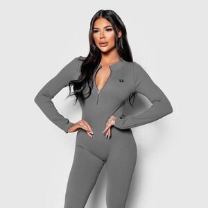 Női bordázott overál Iron Aesthetics Rib Lady, szürke kép